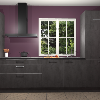 Beton Antraciet keuken Taranto 41432