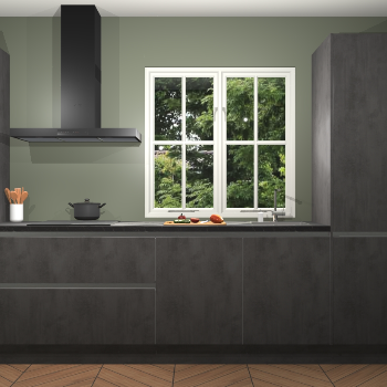 Beton Antraciet Greeploze keuken Taranto 41434