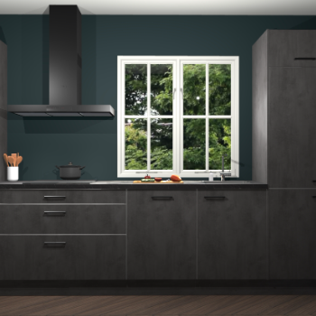 Beton Antraciet keuken Taranto 41435