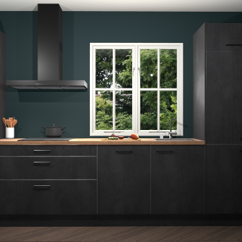 Beton Zwart keuken Taranto 42300