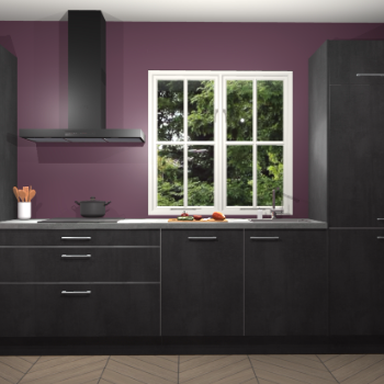 Beton Zwart keuken Taranto 42431