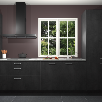 Beton Zwart keuken Taranto 42432