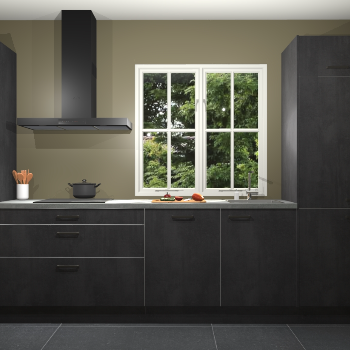 Beton Zwart keuken Taranto 42435