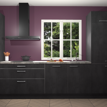 Beton Zwart keuken Taranto 42443