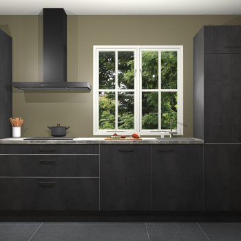 Beton Zwart keuken Taranto 42447