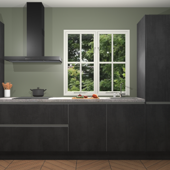 Beton Zwart Greeploze keuken Taranto 42451