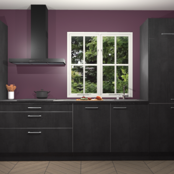 Beton Zwart keuken Taranto 42455