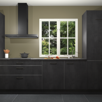 Beton Zwart keuken Taranto 42460