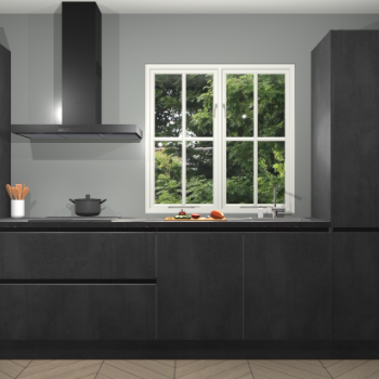 Beton Zwart Greeploze keuken Taranto 42461