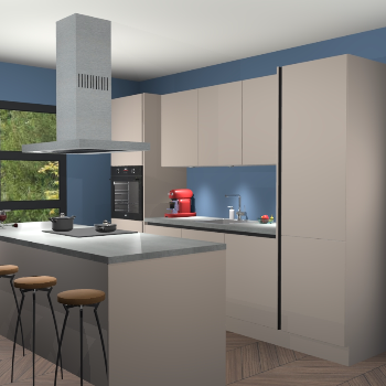 Greeploze Kasjmier keuken Lima 24800