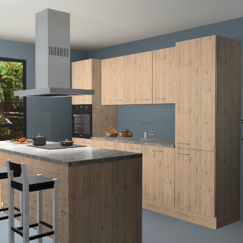 Madera natuur keuken Lima 25130