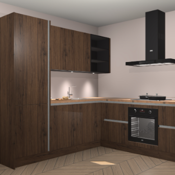 Noten greeploze keuken Turek 82807