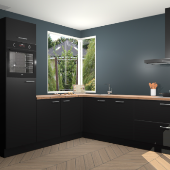 Zwarte keuken Zaria 83177