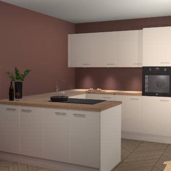 Onyxgrijze keuken Rosario 66625