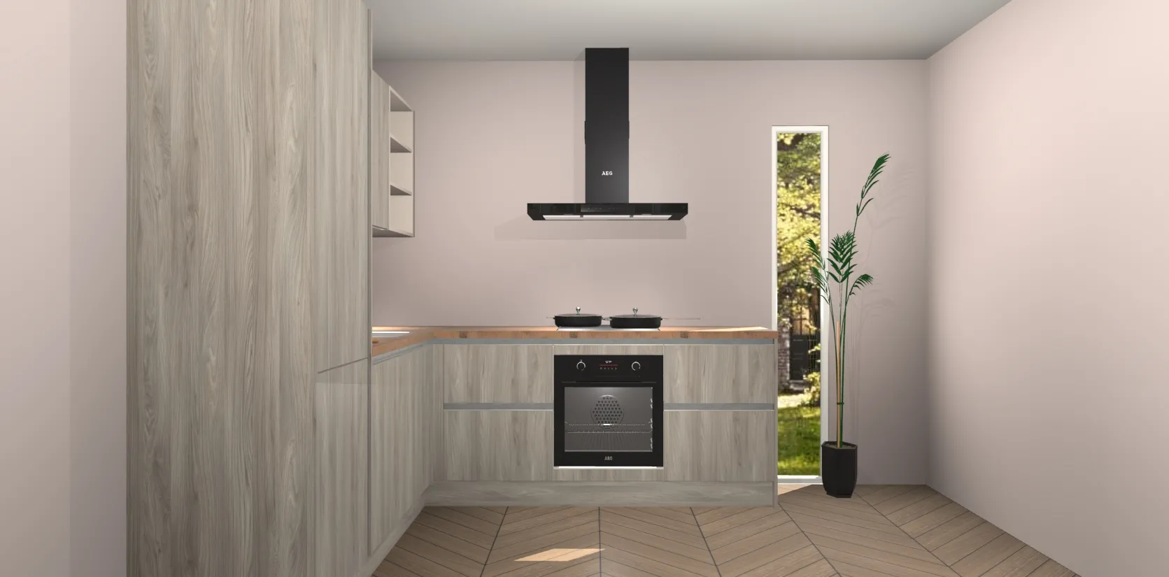 Olm greeploze keuken Turek 83431/Hout - Kitchen247