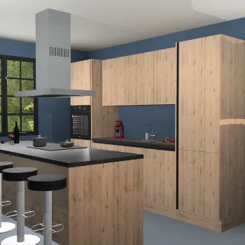 Greeploze Madera natuur keuken Lima 25147