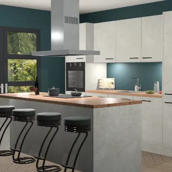 Beton opaal keuken Lima 25161