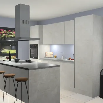 Greeploze beton opaal keuken Lima 25176