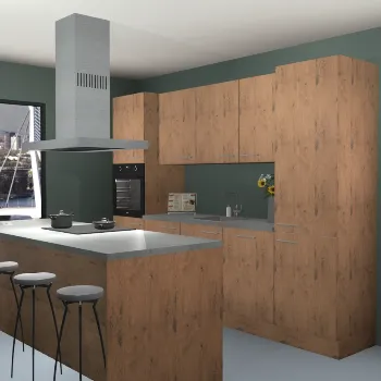 Astoria eiken keuken Lima 25182