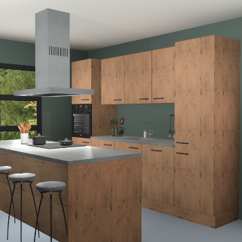 Astoria eiken keuken Lima 25185