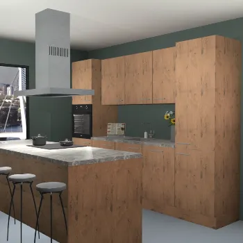 Astoria eiken keuken Lima 25188