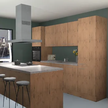Astoria eiken keuken Lima 25213