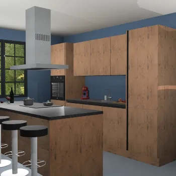 Greeploze Astoria eiken keuken Lima 25224