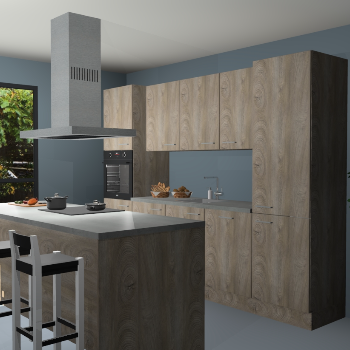 Cantaro eiken keuken Lima 25246