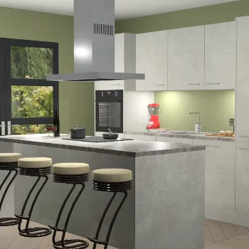 Beton opaal keuken Lima 25232