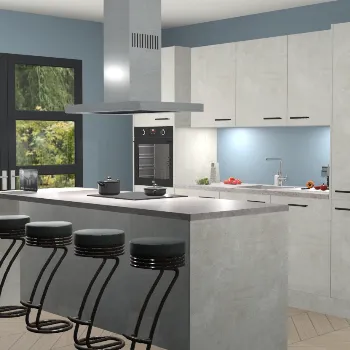 Beton opaal keuken Lima 25262
