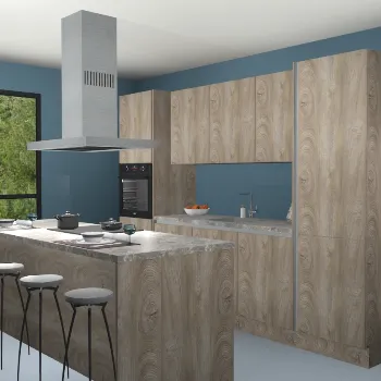 Greeploze Cantaro eiken keuken Lima 25255