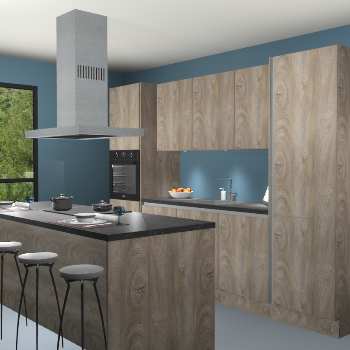 Greeploze Cantaro eiken keuken Lima 25352