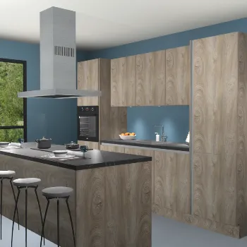 Greeploze Cantaro eiken keuken Lima 25352