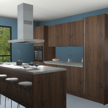 Greeploze Noten keuken Lima 25364