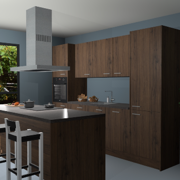 Noten keuken Lima 25402