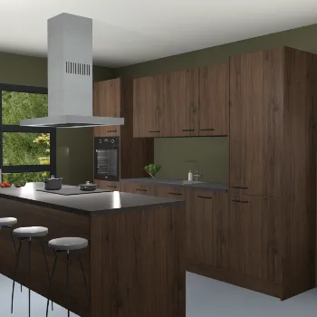 Noten keuken Lima 25403