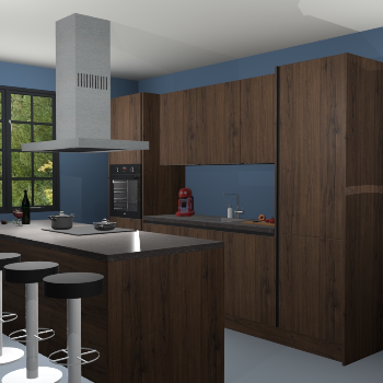 Greeploze Noten keuken Lima 25406