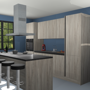 Greeploze vuren keuken Lima 25491