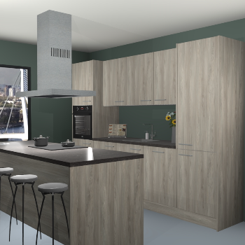 Vuren keuken Lima 25493
