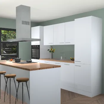 Sneeuwitte keuken Lima 25541