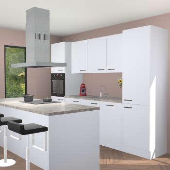 Sneeuwwitte keuken Lima 25622