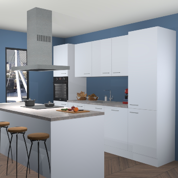 Sneeuwwitte keuken Lima 25626