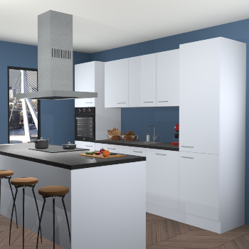 Sneeuwwitte keuken Lima 25632