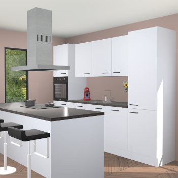 Sneeuwwitte keuken Lima 25640