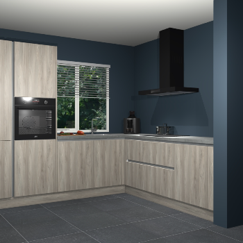 Vuren greeploze keuken India 42166