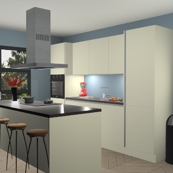 Greeploze magnolia keuken Lima 25899