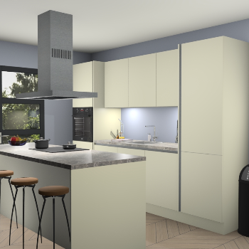 Greeploze magnolia keuken Lima 25905