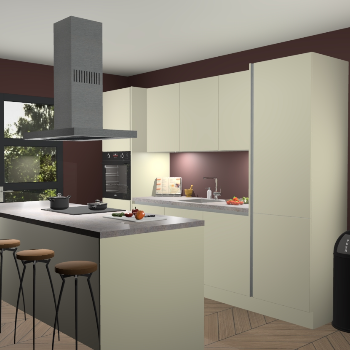 Greeploze magnolia keuken Lima 25911