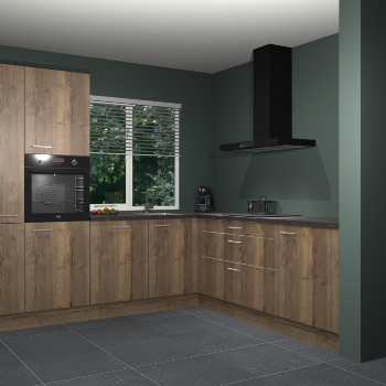 Chocolade eiken keuken India 42310