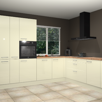 Magnolia hoogglans keuken India 42417